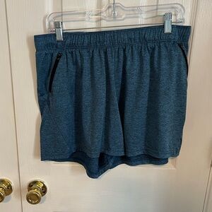 Liberty Pro Women's XL Blue Polyester Shorts